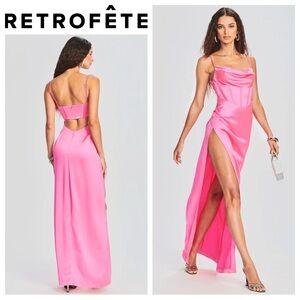 Retrofête Rosa Corset Dress
